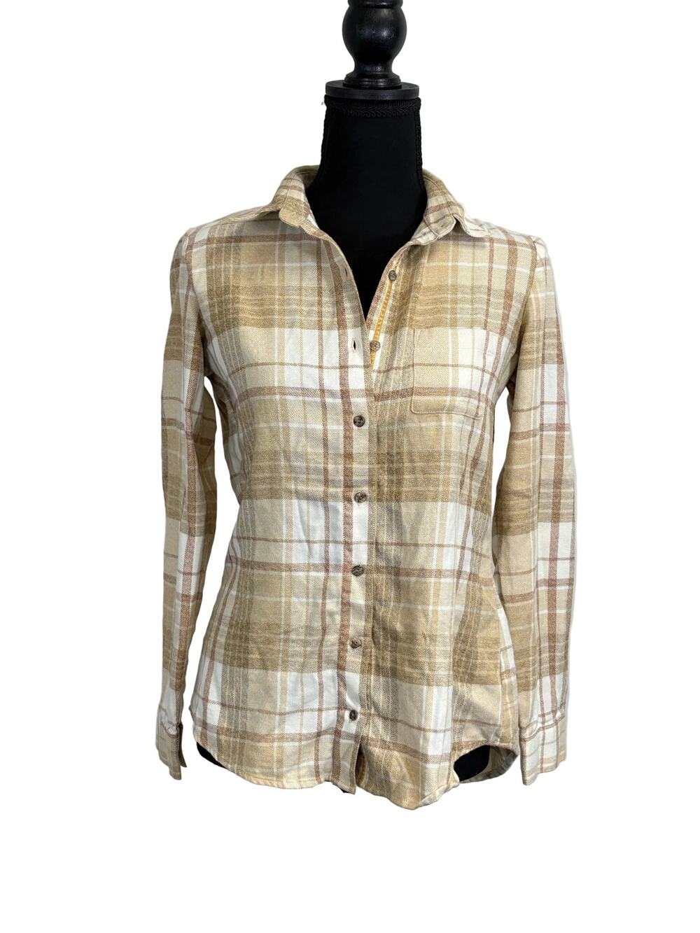 Kuhl longe sleeve flannel shirt